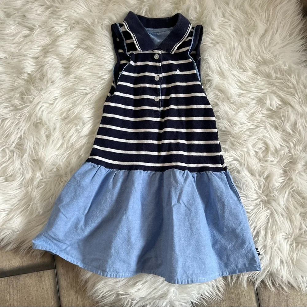 Girls 4T Red, White, and Blue Summer Outfit Set